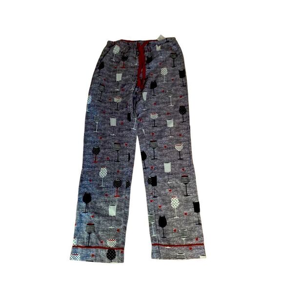 P J Salvage Wine Pajama Pants Size Small NWT - Picture 1 of 5